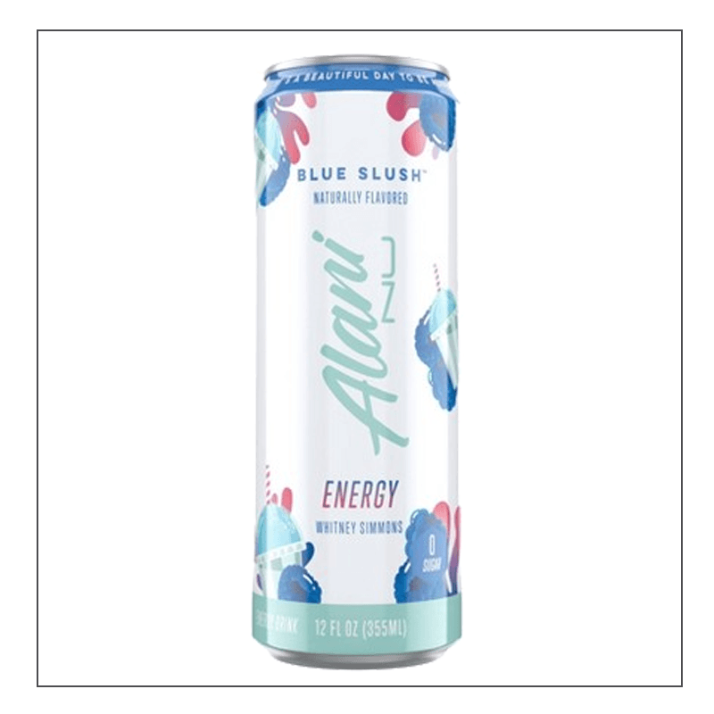 Single Blue Slush Alani Nu Energy Drink Coalition Nutrition