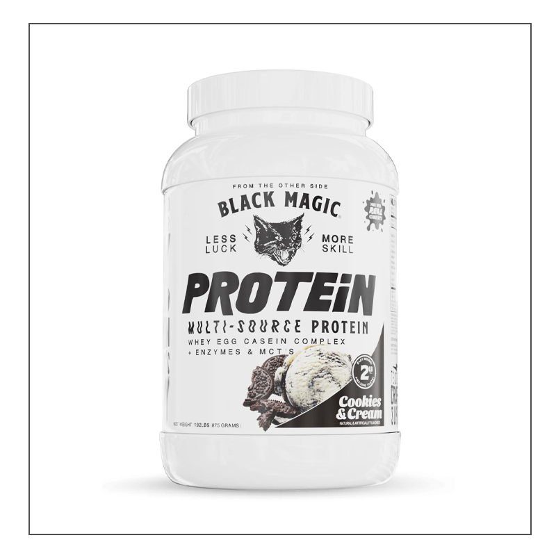 Cookies & Cream 2lb. Black Magic MULTI Source Protein Coalition Nutrition 