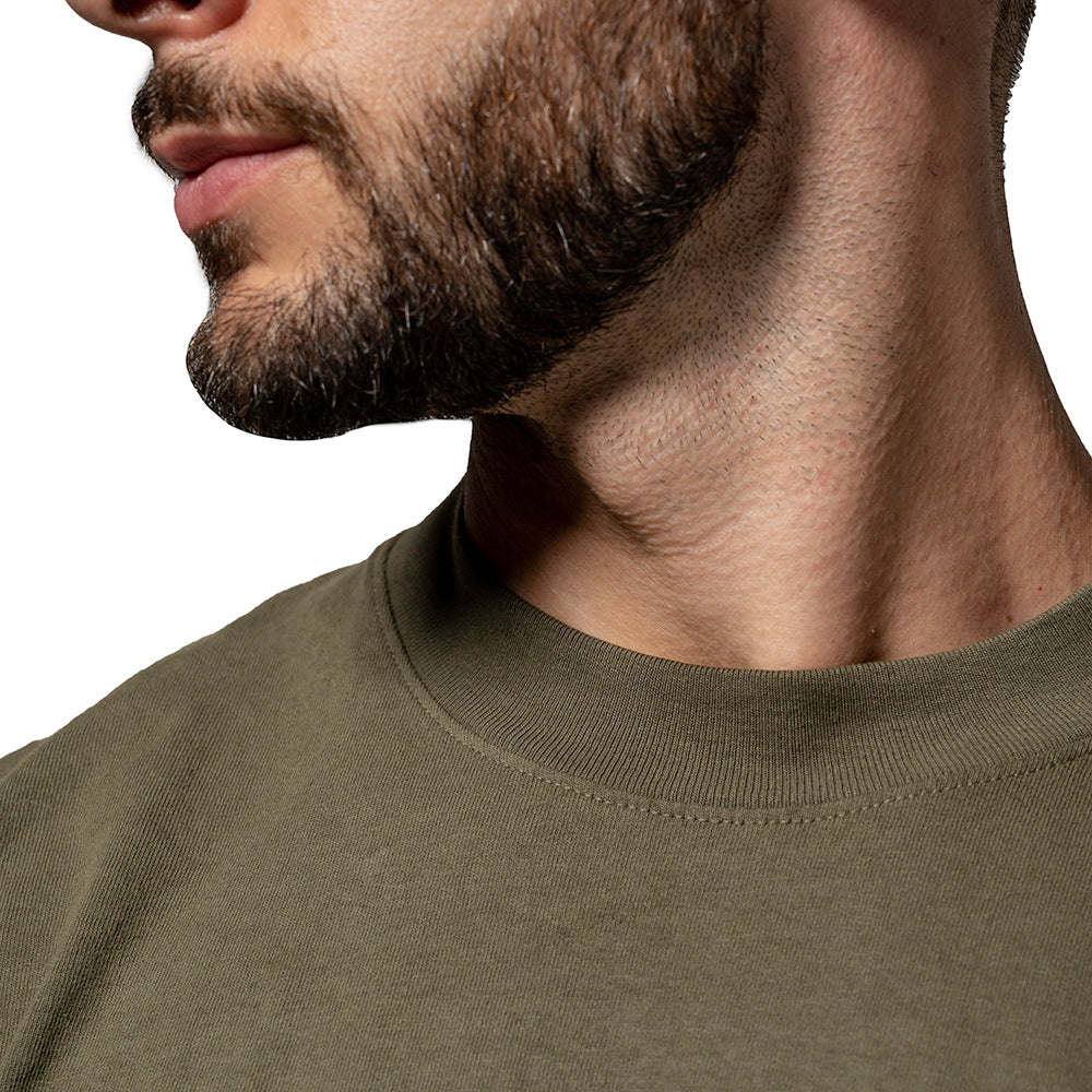 Detail Oversized FreeLancer Tee - Army Coalition Nutrition 