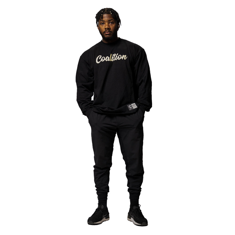 Coalition Nutrition Long Sleeve Script Tee