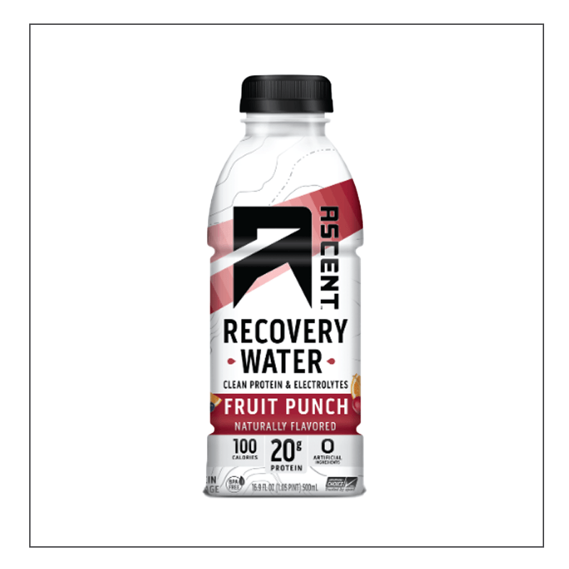 Fruit Punch single Ascent Recovery Water Coalition Nutrition 