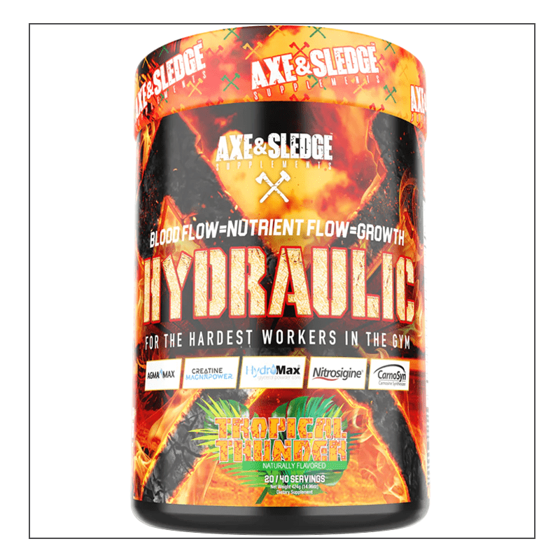 Tropical Thunder Axe & Sledge Hydraulic Pump Pre Workout Coalition Nutrition