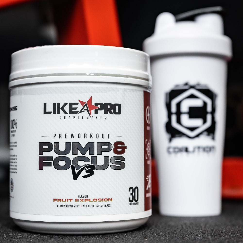 Like A Pro Supplements Pump Focus V3 Coalition Nutrition 