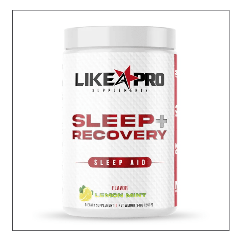 Like A Pro Supplements Sleep + Recovery  Lemon Mint