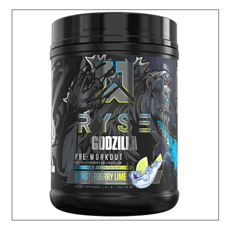Monsterberry Lime RYSE Godzilla Pre Workout Coalition Nutrition