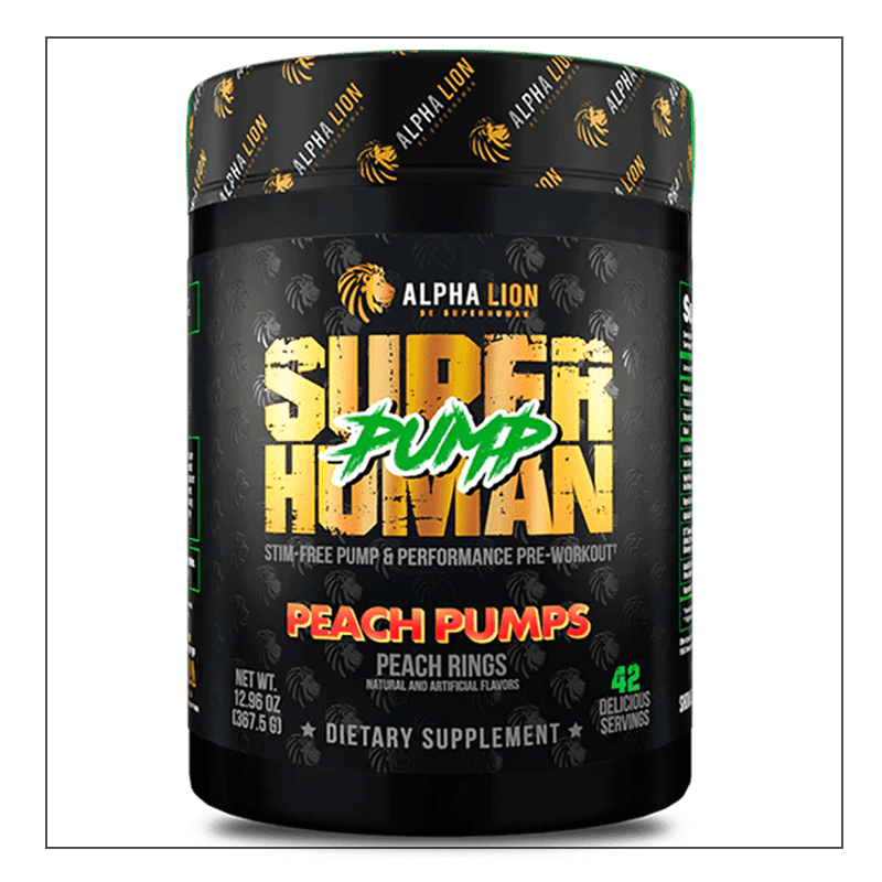 Peach Pumps Alpha Lion Super Human Pump Coalition Nutrition 