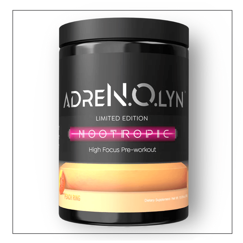Black Market Labs Adrenolyn Nootropic Peach Rings Flavor Coalition Nutrition 
