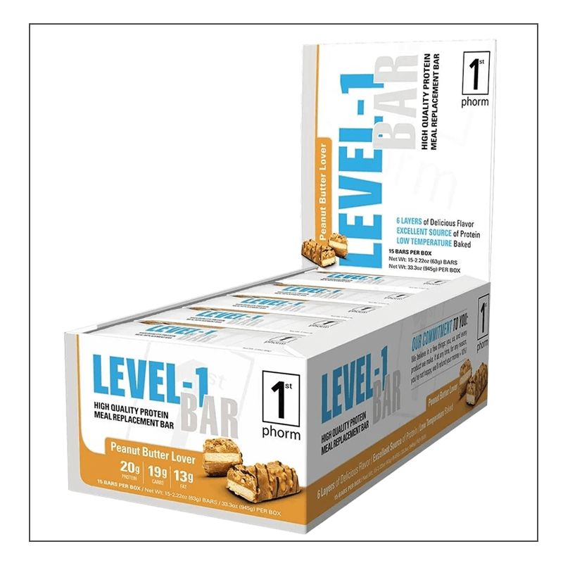 Peanut Butter Lovers 1st Phorm Level-1 Bar Coalition Nutrition 