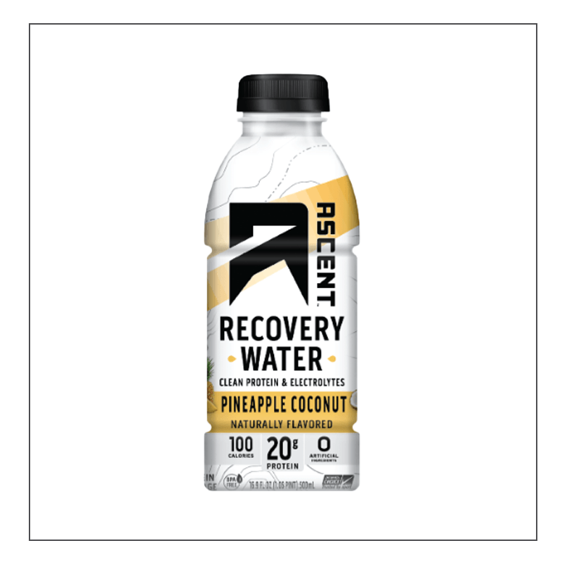 Pineapple Coconut single Ascent Recovery Water Coalition Nutrition 