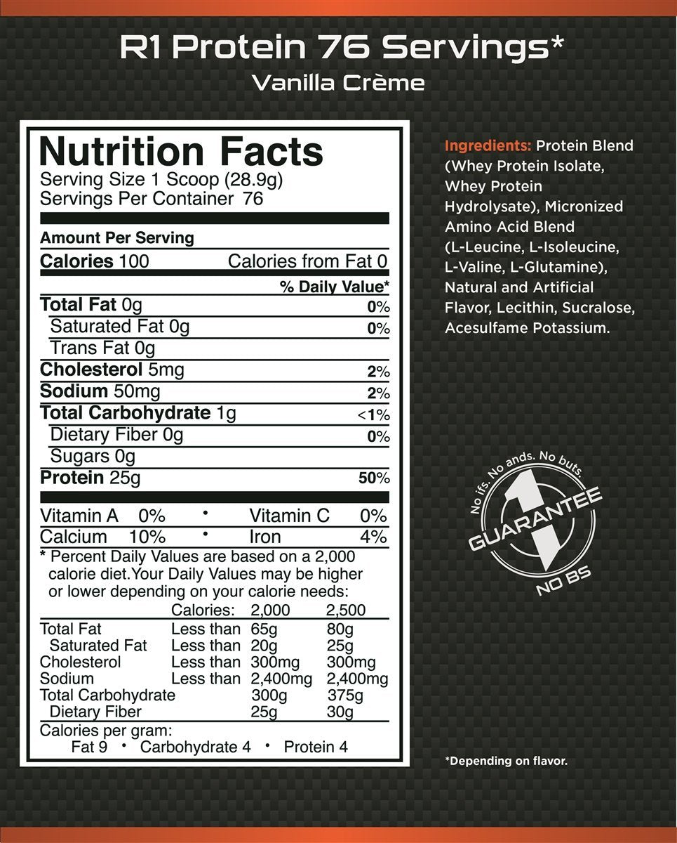 CoalitionNutrition,Rule 1 - R1 Protein - CoalitionNutrition