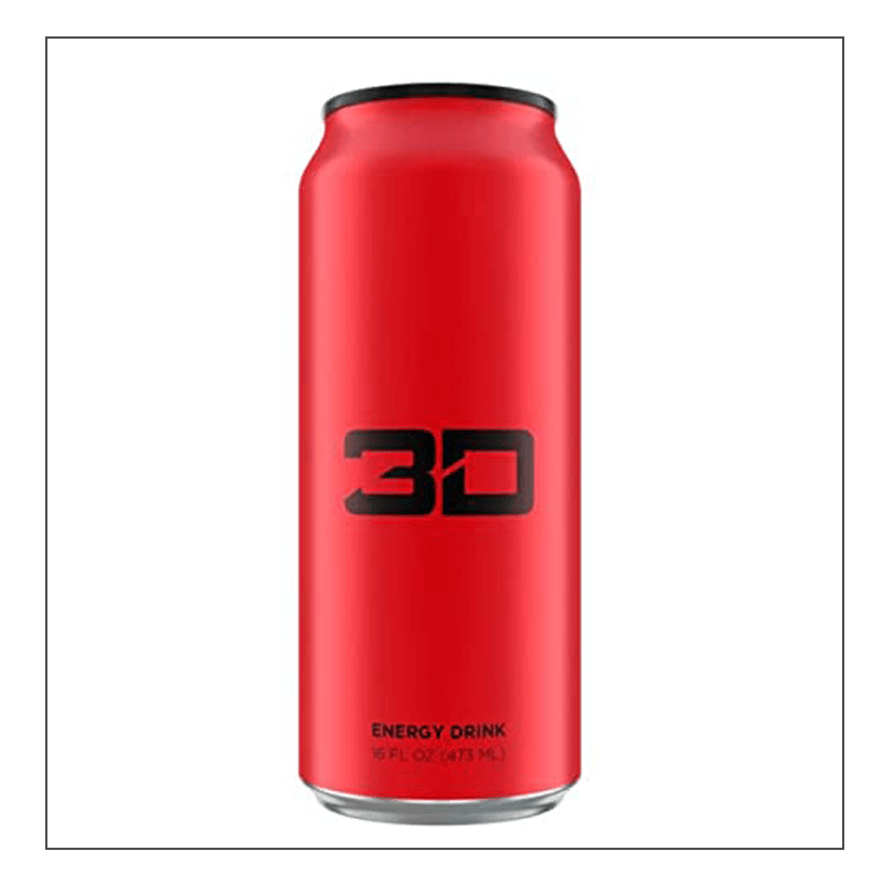 Red single can 3D Energy Coalition Nutrition
