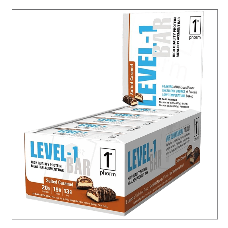 Salted Caramel 1st Phorm Level-1 Bar Coalition Nutrition 