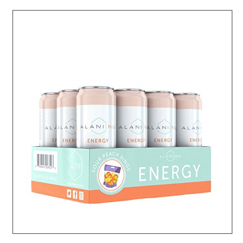 Sour Peach Rings Alani Nu Energy Drink Coalition Nutrition