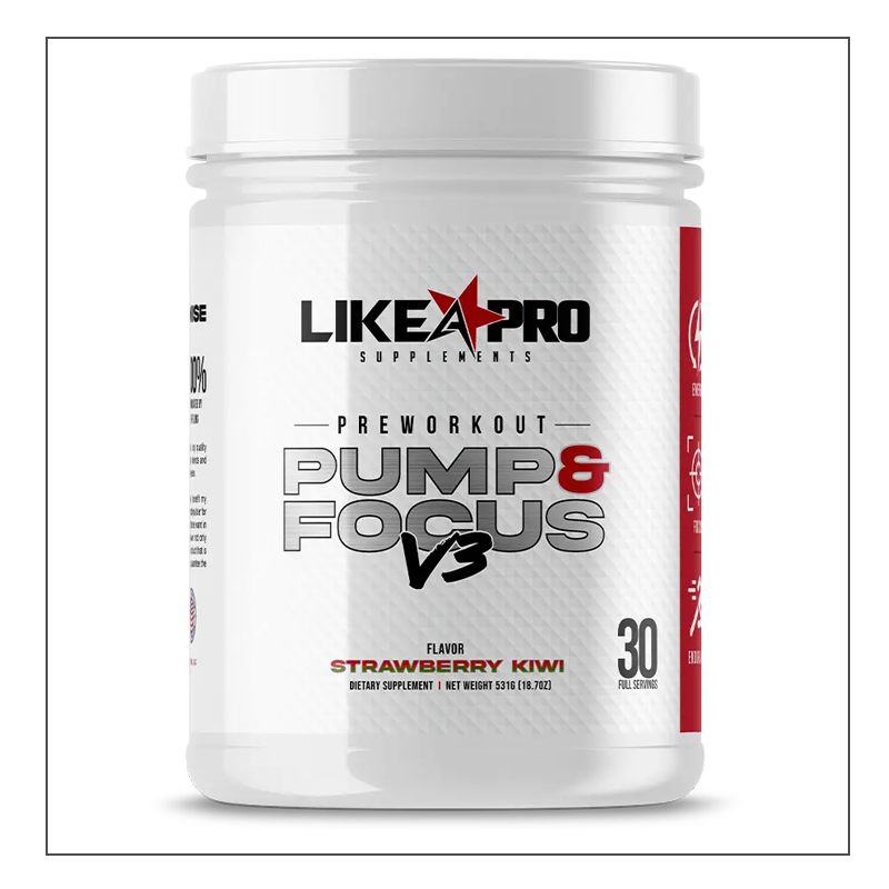 Strawberry Kiwi Like A Pro Supplements Pump Focus V3 Coalition Nutrition 