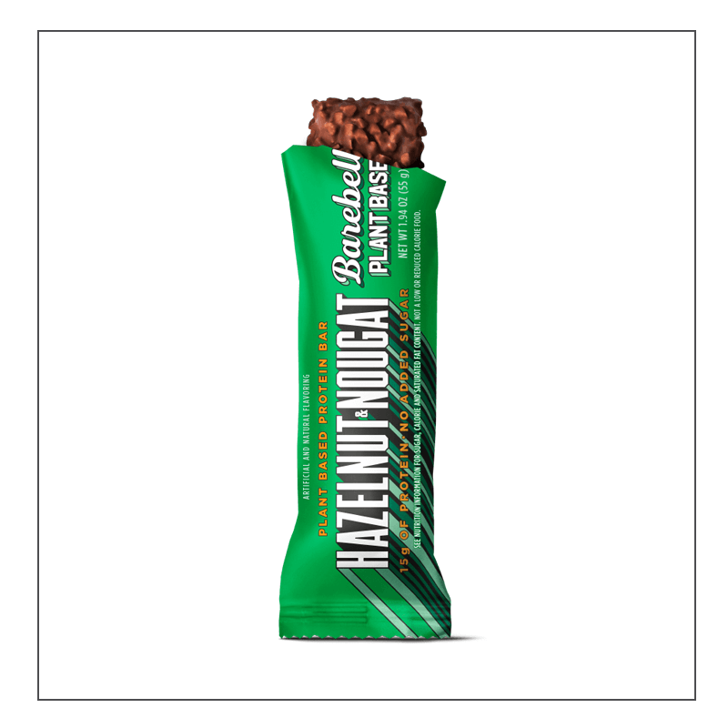 Vegan Hazelnut & Nougat Barebells Plant based Protein Bar Coalition Nutrition