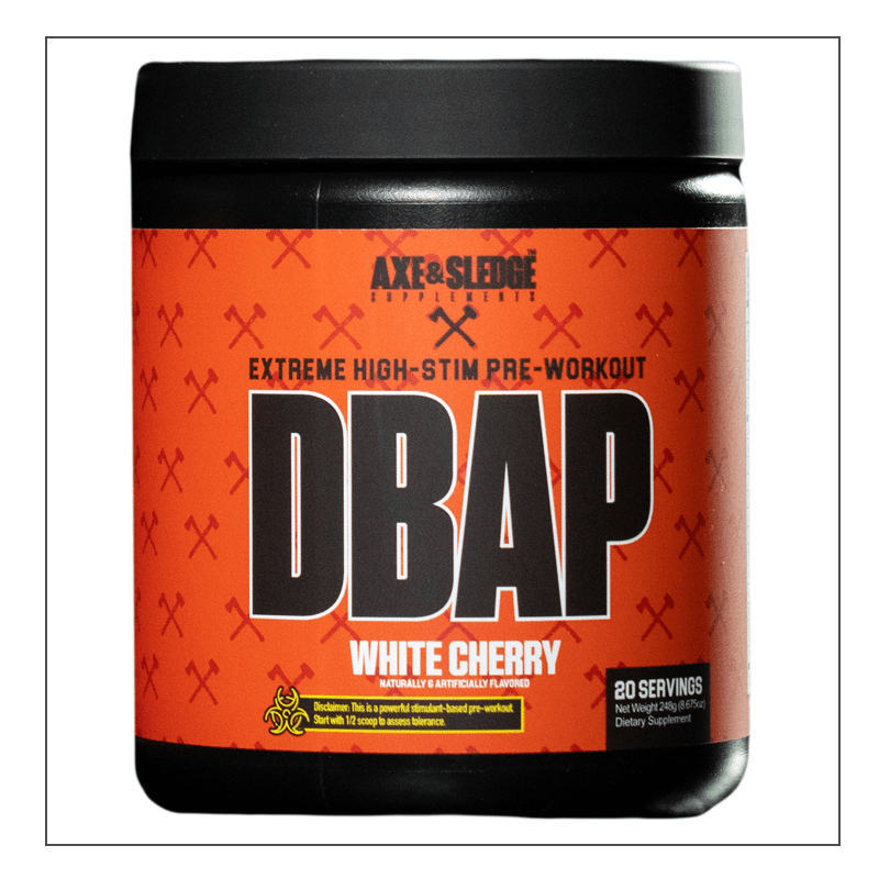 White Cherry Axe & Sledge DBAP Pre Workout Coalition Nutrition 