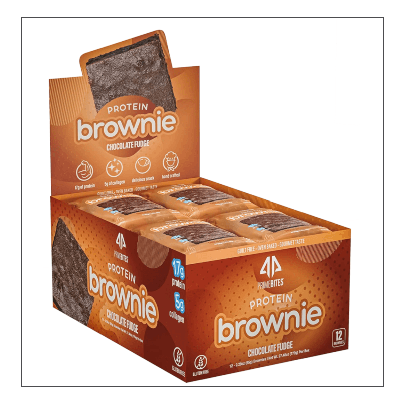 AP Regimen PrimeBites Protein Brownies Chocolate Fudge Flavor Coalition Nutrition