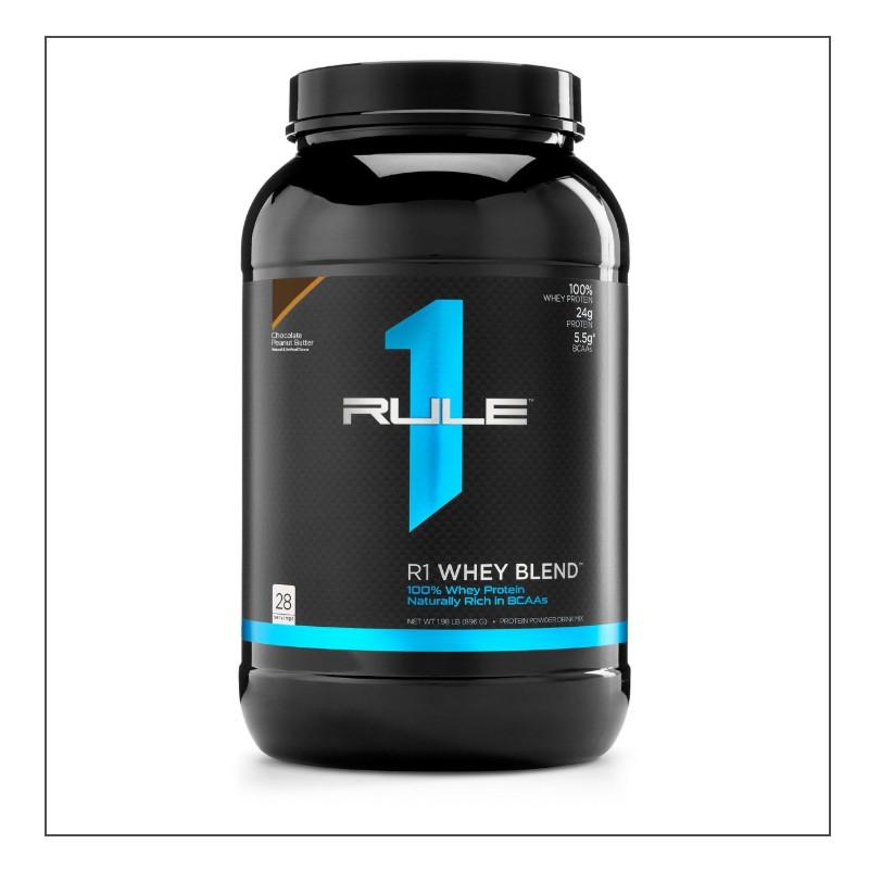 Chocolate Peanut Butter Flavor Rule1 Whey Blend Coalition Nutrition