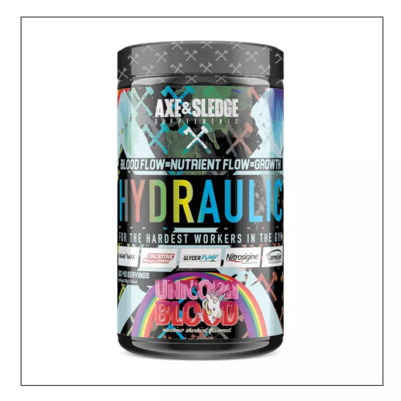 Unicorn Blood Axe and Sledge Hydraulic Pump Pre Workout Coalition Nutrition