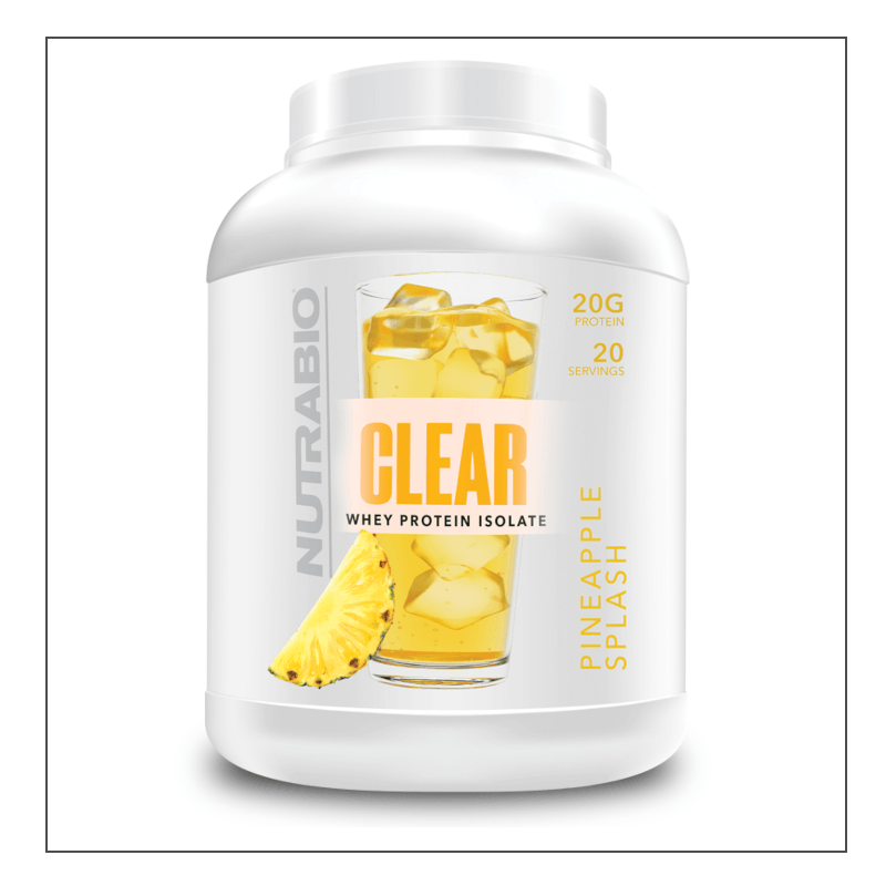 Pineapple Splash Nutra Bio Clear Whey Protein Isolate Coalition Nutrition