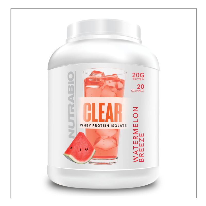 Watermelon Breeze Nutra Bio Clear Whey Protein Isolate Coalition Nutrition