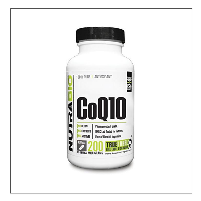 CoalitionNutrition,Nutra Bio - CoQ10 - 200mg - CoalitionNutrition