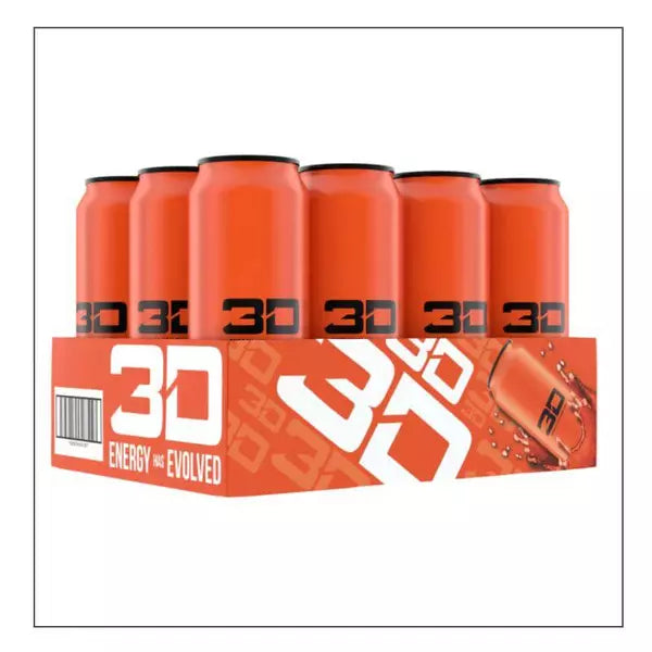 Orange 12pk 3D Energy Coalition Nutrition