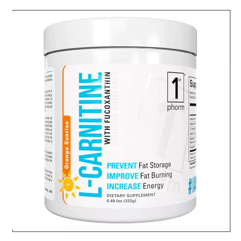 Orange Sunrise 1st Phorm L-Carnitine w/ Fucoxanthin Coalition Nutrition
