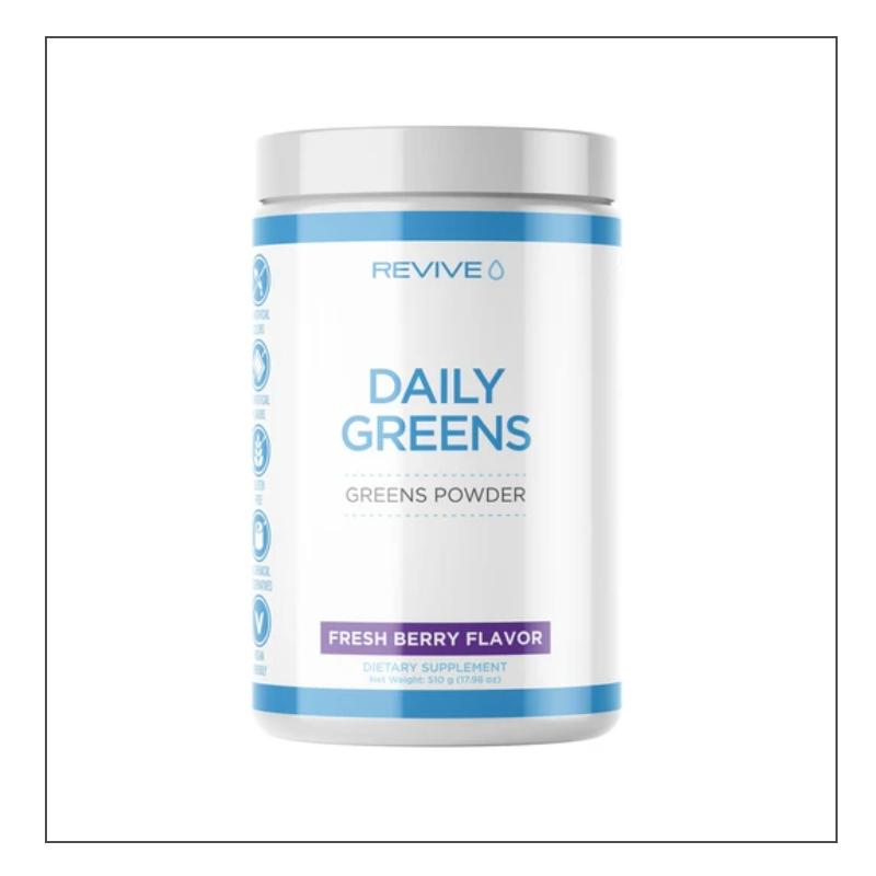 Revive Daily Greens Powder Fresh Berry Flavor Coalition Nutrition