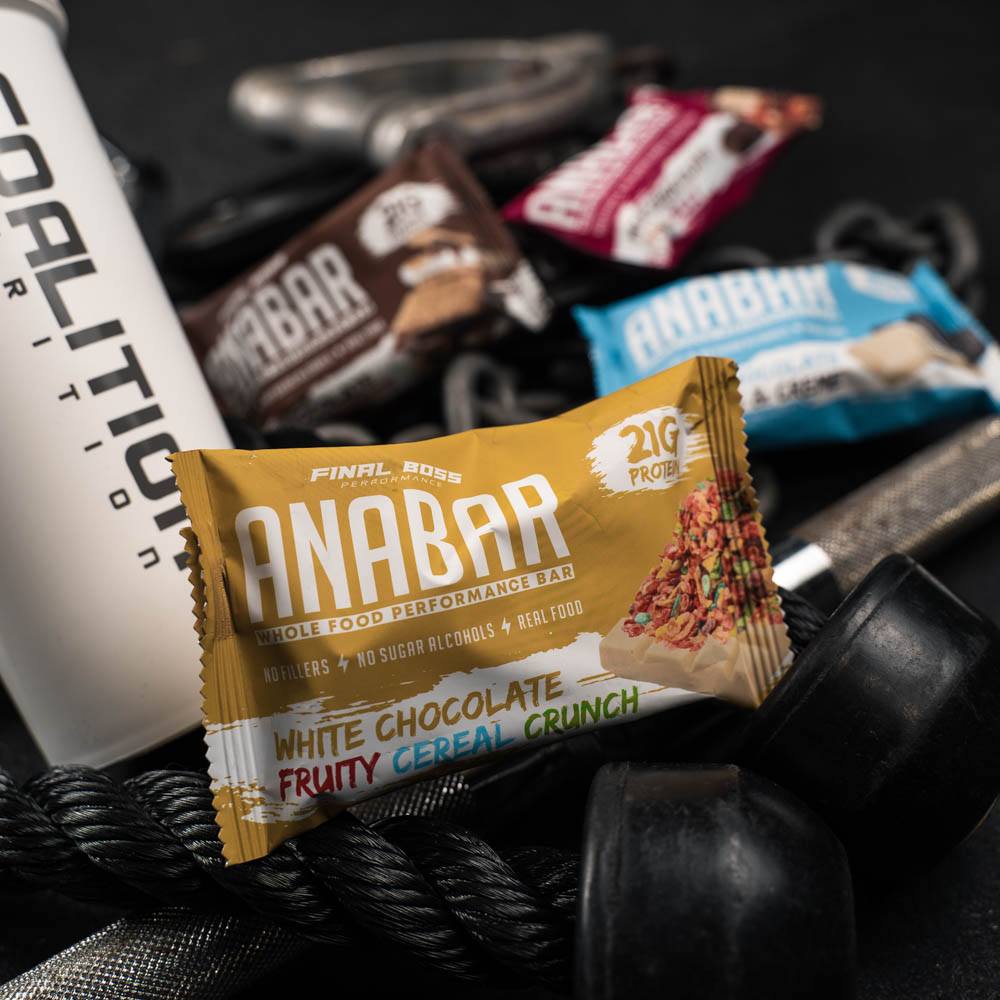 White Chocolate Fruity Cereal Crunch Final Boss Performance Anabar Coalition Nutrition