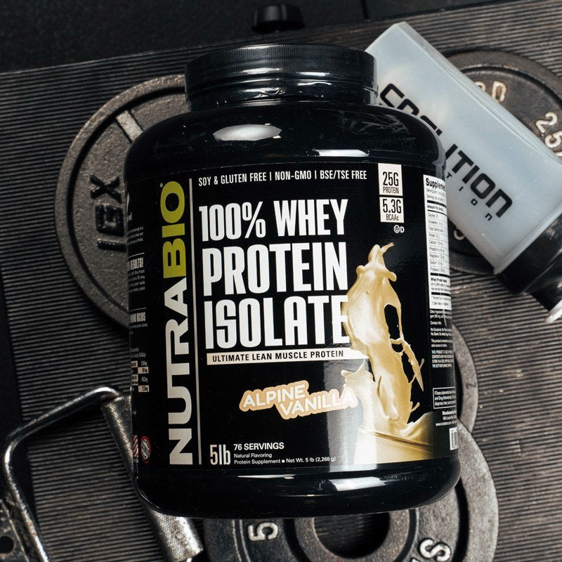 Alpine Vanilla Nutra Bio 100% Whey Isolate Coalition Nutrition