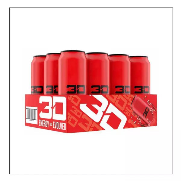 Red 12pk 3D Energy Coalition Nutrition
