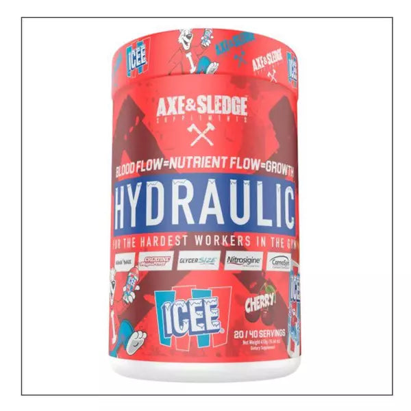 Cherry Icee Axe & Sledge Hydraulic Pump Pre Workout Coalition Nutrition