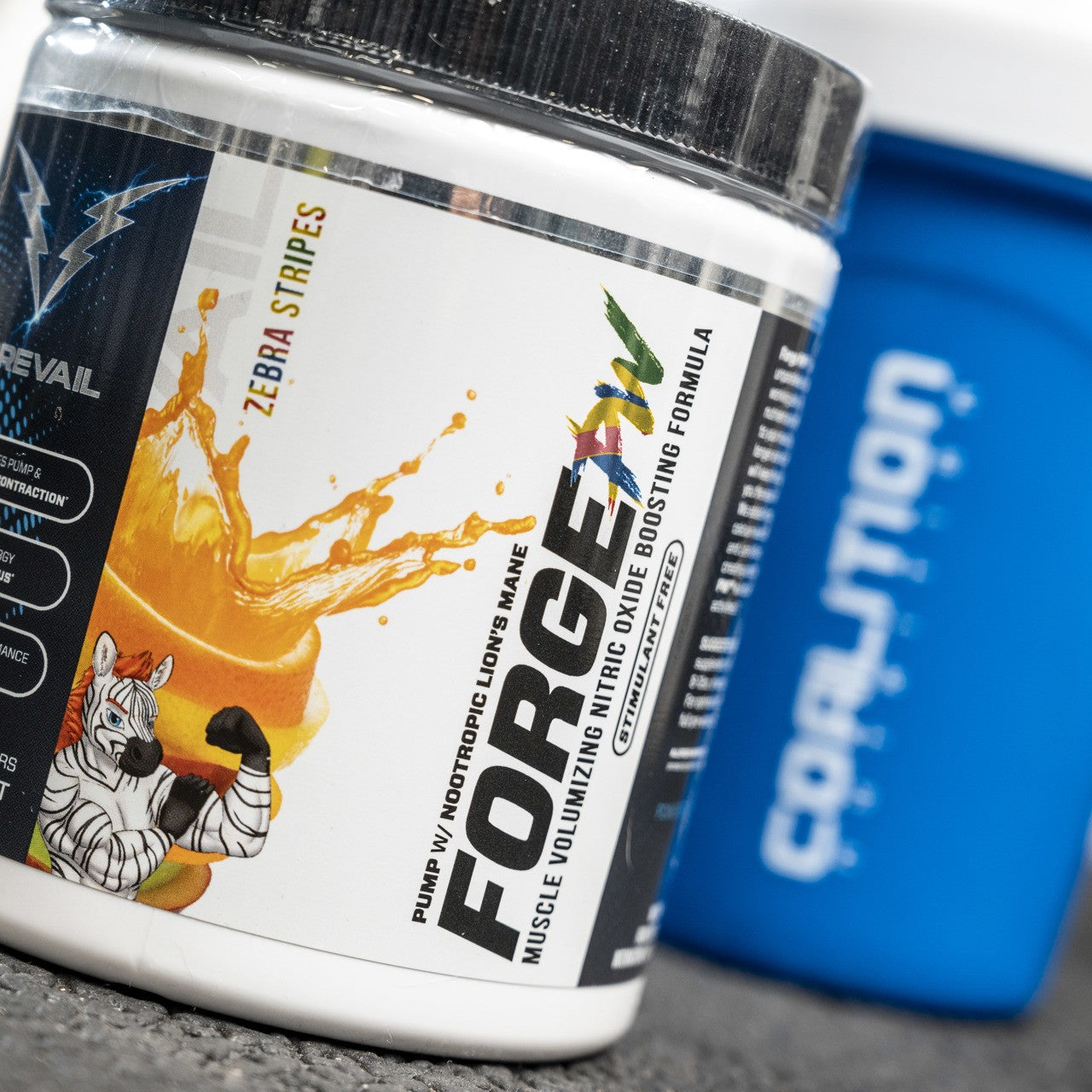 Zebra Stripes I-Prevail Supplements Forge PW Coalition Nutrition