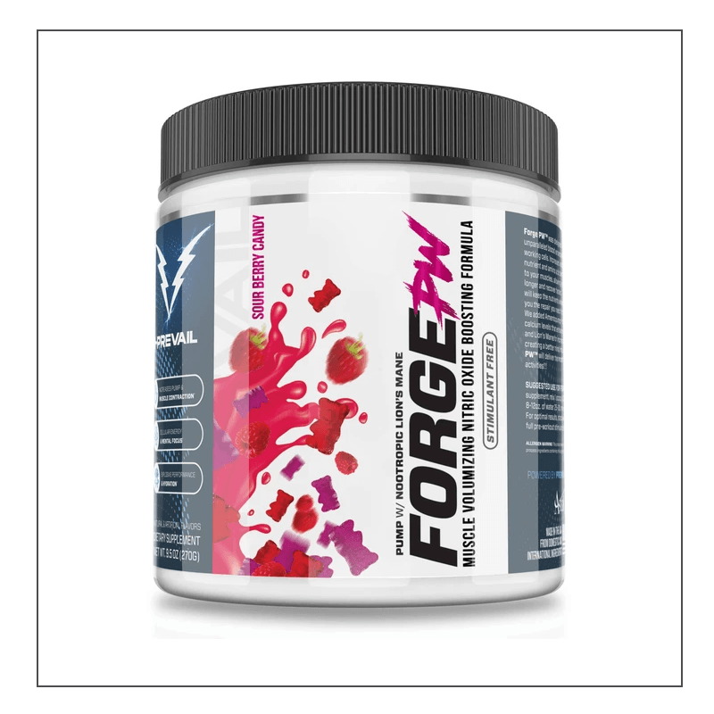 I-Prevail Supplements Forge PW Sour Berry Candy Coalition Nutrition