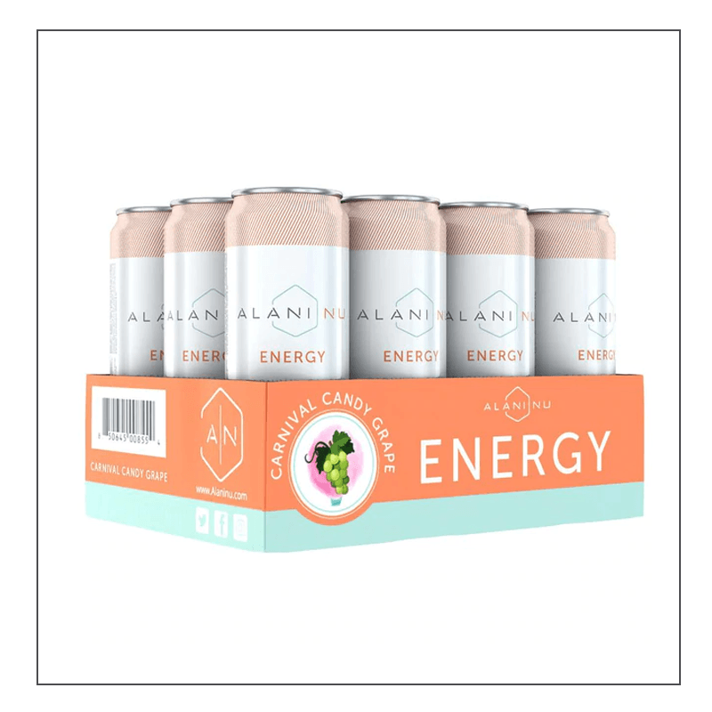 Carnival Candy Grape Alani Nu Energy Drink Coalition Nutrition