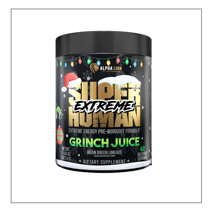 Alpha Lion Super Human Extreme Grinch Juice Flavor Coalition Nutrition