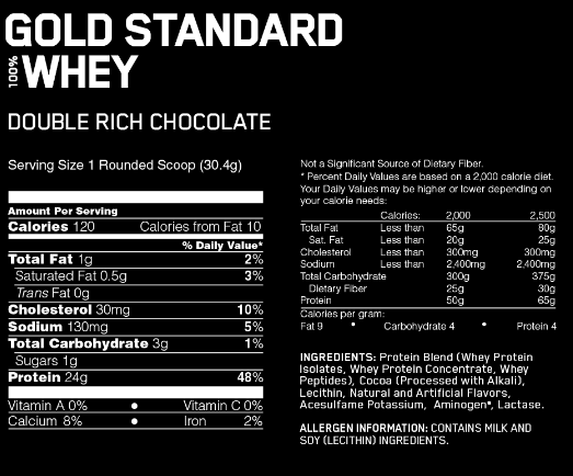 CoalitionNutrition,Optimum Nutrition - 100% Gold Standard Whey - CoalitionNutrition