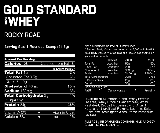 CoalitionNutrition,Optimum Nutrition - 100% Gold Standard Whey - CoalitionNutrition