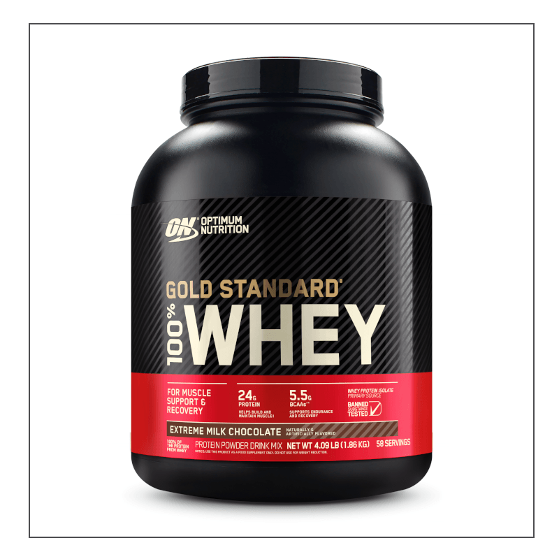 5lb. Extreme Milk Chocolate Optimum Nutrition 100% Gold Standard Whey Coalition Nutrition