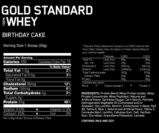 CoalitionNutrition,Optimum Nutrition - 100% Gold Standard Whey - CoalitionNutrition