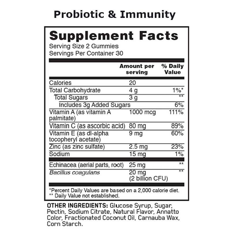 Optimum Nutrition Probiotic Gummies