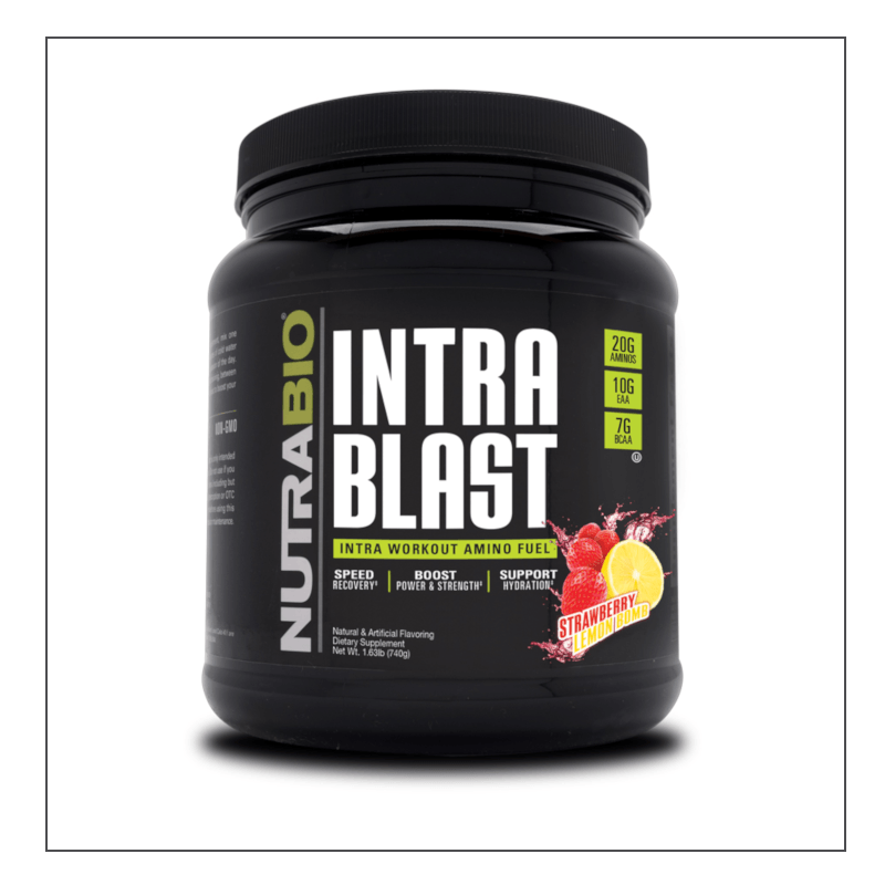 Strawberry lemon bomb Nutra Bio - Intra Blast - CoalitionNutrition