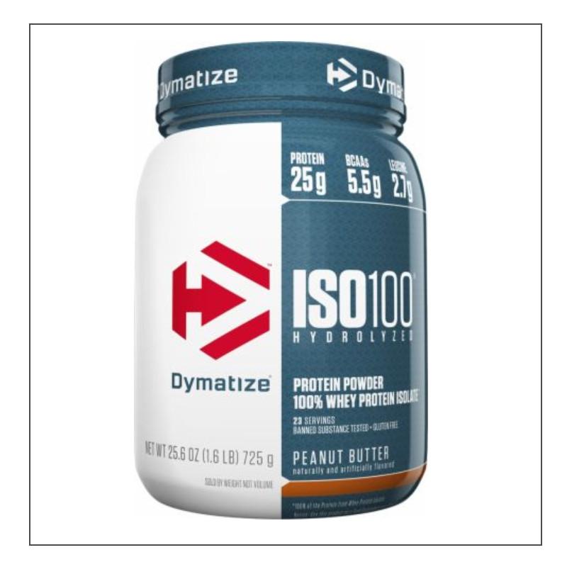 Peanut Butter 2lb. Dymatize Iso 100 Coalition Nutrition 
