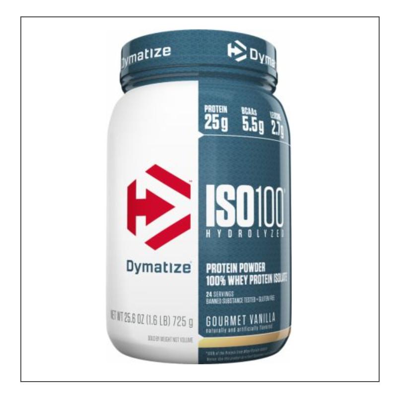 Gourmet Vanilla 2lb. Dymatize Iso 100 Coalition Nutrition 