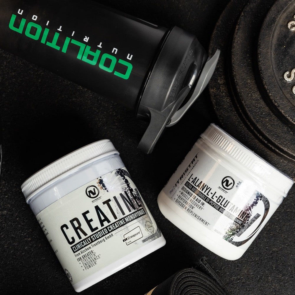Nutristat L-Alanyl-L-Glutamine and Creapure Creation Monohydrate Coalition Nutrition