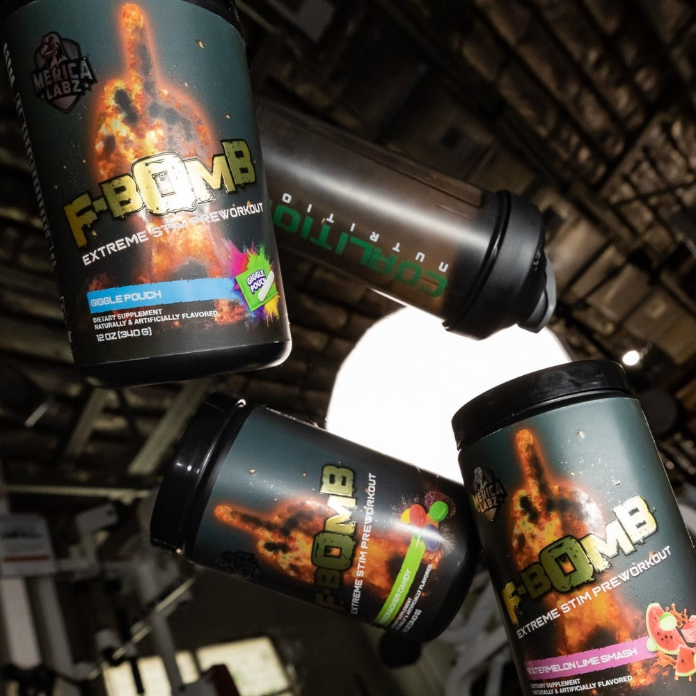 Merica Labz Red, White, & Boom F-Bomb Coalition Nutrition