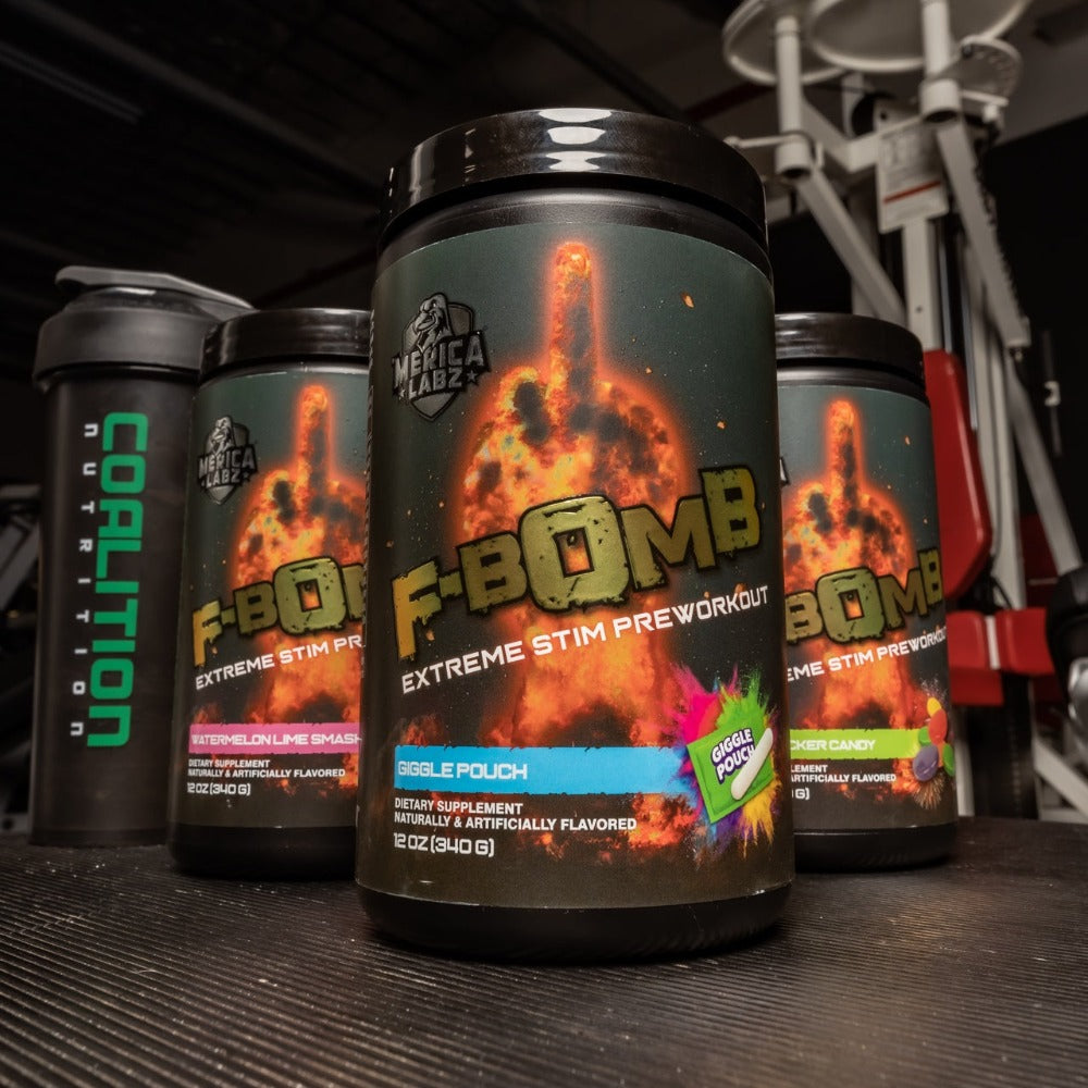 Merica Labz Red, White, & Boom F-Bomb Coalition Nutrition