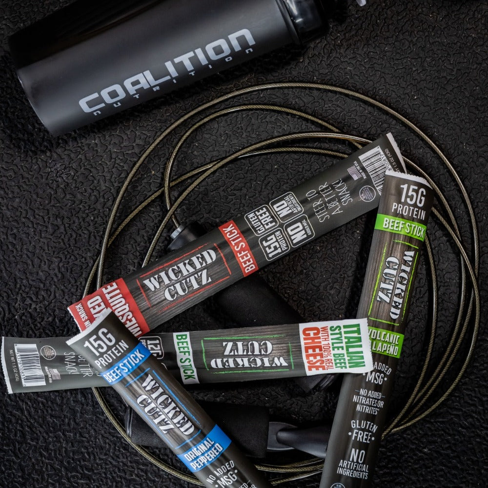 Wicked Cutz Beef Sticks Coalition Nutrition