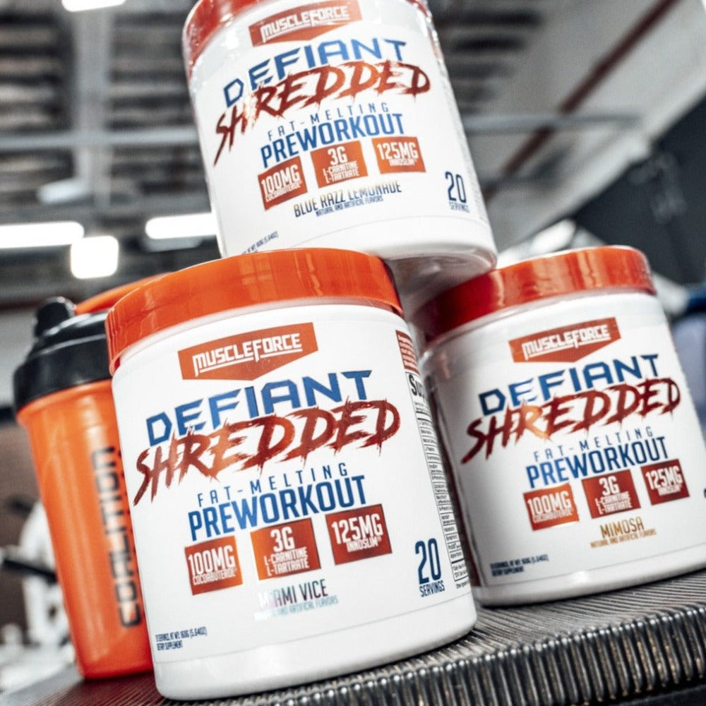 Muscle Force Defiant Shredded Pre Workout Coalition Nutrition